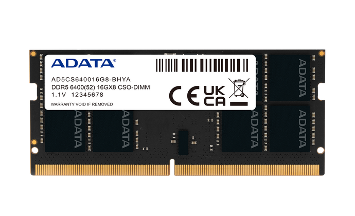 威剛工業(yè)級DDR5 CSODIMM內存